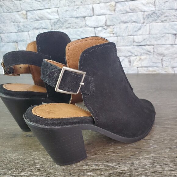 New Frye Courtney Sling Bootie Glove Peep Toe - Picture 6 of 13